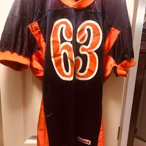 Riddell Navy and Orange Football Jersey